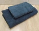 Набор турецких махровых полотенец Ada Turkey 50х90+70х140 Dark Grey - изображение 2