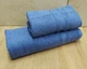 Набор турецких махровых полотенец Ada Turkey 50х90+70х140 Blue - изображение 3