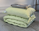 Одеяло зимнее ArCloud Bamboo 140х205 в сумке + подушка ArCloud Bamboo с кантом 50х70 в сумке + постельное белье LARA сатин полуторное модель на выбор - изображение 1