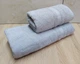 Набор турецких махровых полотенец Ada Turkey 50х90+70х140 Light Grey - изображение 3