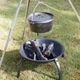 Гриль угольный Bo-Camp Firebowl Harrow Black (8108500) (DAS302130) - изображение 8
