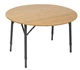 Стол Bo-Camp Poundbury Round 90x90 cm Brown (1404656) (DAS302111) - изображение 1
