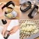 Пресс для чеснока (чеснодавка) с ручкой Kitchenio (черная) - изображение 4