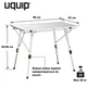 Стіл розкладний Uquip Variety M Grey (DAS301069) - зображення 4