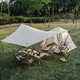 Палатка трехместная Naturehike CNK2300ZP014 с навесом Бежевая (6976023921117) - изображение 4