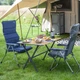 Розкладний стіл Bo-Camp Maryland L 111x72 cm Brown (DAS301534) - зображення 8