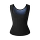 Майка жіноча Топік для схуднення Sweat Shaper M/L Чорний - зображення 1