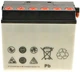 Аккумуляторная батарея Exide 20 А/час 210 A 185 x 80.5 x 170 мм (-/+) B0 (12Y16A-3A) - изображение 2