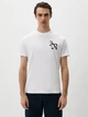 Футболка с лого на спине John Richmond HMP24066TS XL (110360XL) Белый - изображение 1