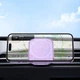 Автотримач Hoco H42 Crystal ring magnetic (air outlet) Romantic purple - изображение 2