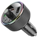 АЗП FM модулятор Hoco E82 Guerrero PD30W+QC3.0 Black - зображення 3