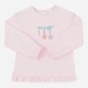 Детская футболка с длинными рукавами для девочки Bembi FT19 -900 98 см Св.розовая (47019721138.900) - изображение 1