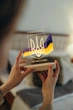 Ночник из дерева с LED подсветкой флаг Украины Слава Украине Героям Слава в комнату USB выход 16х13 см - изображение 4