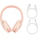 Беспроводные наушники Baseus D02 Pro Encok Wireless Headphone розовый (NGTD010304) - изображение 2