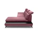 Диван угловой раскладной Titan Perfect Home Лиловый (натуральное дерево/ДСП/ткань Fancy 63) - изображение 3