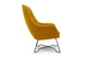 Крісло м'яке Ezo Perfect Home Гірчичний (меал/скловолокно/ДСП/тканина Velluto 8) - зображення 2
