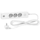 Подовжувач Schneider Electric ST943U1W на 3 місця і 2хUSB (1,5м) білий - изображение 1