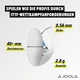 Мячи для настольного тенниса Joola Advanced Training 40+ 24 шт (44207) - изображение 3