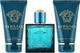 Zestaw męski Versace Eros Woda toaletowa 50 ml + Balsam po goleniu 50 ml + Żel pod prysznic 50 ml (8011003876938) - obraz 2