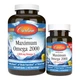 Жирные кислоты Carlson Омега Максимум 2000 Вкус Лимона Maximum Omega 2000 90+30 желатиновых капсул - изображение 1