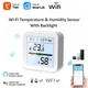 Датчик температури та вологості ТН05 Wi-Fi з годинником - изображение 2