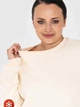 Світшот жіночий утеплений Garne Todey 3041052 2XL Білий (GR2000002896968) - зображення 5