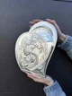 Срібна ікона Свята Родина (код AE 0286 1) 7*10 см - зображення 3