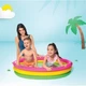 Открытый круглый надувной детский бассейн с надувным дном Intex 57412 «Радужный», 114 х 25 см 131 л (D-2019091775) - изображение 1