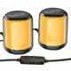 Портативна Bluetooth колонка з RGB підсвіткою HOCO BS56 Colorful BT Wired 2-in-1 Computer Speaker - зображення 6