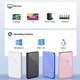 Внешний карман Orico 25PW1-C3 корпус для накопителя 2.5" SATA SSD/HDD USB-C 3.1 5Gbps до 6TB Черный (25PW1-C3) - изображение 6