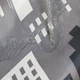 Тканинна шторка для ванної та душу у міському стилі City 180x200 см - зображення 2