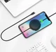 Бездротовий зарядний пристрій Baseus iP Cable Wireless Charger, Black (WXCA-01) - зображення 3