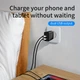 Адаптер мережевий BASEUS Speed Mini Dual U Charger |2USB, 2A, 10.5W| (CCFS-R02) Колір Black - зображення 7