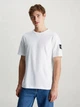 Футболка бавовняна чоловіча Calvin Klein Jeans J30J323484YAF S Біла (8720108080095) - зображення 1