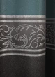 Комплект готовых штор VR-Textil ANZIO № 1465ш Бирюзовый с графитовым 140х290 см 2 шт (33-0332) - изображение 8