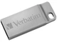 Флеш-накопичувач Verbatim USB флеш накопичувач 32GB Metal Executive Silver USB 2.0 (98749) - зображення 1
