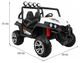 Samochód elektryczny Ramiz Grand Buggy Strong Lift Biały (5903864951349) - obraz 4