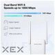Повторювач Wi-Fi сигналу MERCUSYS ME70X AX1800 1хGE LAN ext. ant x2 - изображение 5
