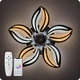 Люстра светодиодная 517 Dlight 3color с пультом 95Вт Хром (01736) - изображение 12