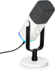 Мікрофон динамічний Fifine AM8W USB/XLR White - зображення 2