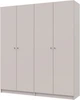 Комплект Doros Промо с полками 2+2 ДСП 180х48х204 см Кашемир (44900290) - изображение 1