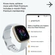 Смарт-часы Fitbit Sense 2 Blue Mist/Soft Gold (FB521GLBM) Б/У - изображение 2