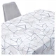 Скатертина плямостійка Invitta Minos U3 Triangles 130 x 160 см (351597) - изображение 1