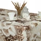 Скатертина плямостійка Invitta Minos U3 Big Flowers 130 x 160 см (13627930103) - изображение 2