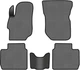 EVA коврики EVAtech в салон авто для Citroen C-Elysee Restyling 2016+ 2 поколение Sedan EU 5 шт Grey/Black (CN12710C5RGB) - изображение 1