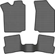 EVA коврики EVAtech в салон авто для Chery Amulet 2003-2014 1 поколение Liftback EU 3 шт Grey/Black (CR3553ZV3SGB) - изображение 1