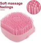 Детская мочалка силиконовая Silicone Massage Bath Brush - изображение 3
