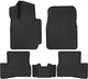 EVA килимки EVAtech в салон авто для Nissan Micra (K12) 5-doors 2003-2010 3 покоління Htb EU 5 шт Black (NS13261CDP5RBB) - зображення 1