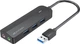 Хаб Vention USB 3.0 - 3xUSB 3.0 + 3.5 мм Sound Adapter + micro-USB Black (CHIBF) - изображение 1