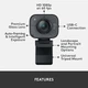 Веб-камера Logitech StreamCam Graphite (960-001281) - изображение 5